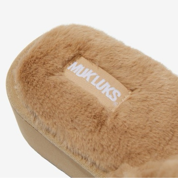 Musk Luks Kirstey Slide- Irish Cream - Picture 3 of 10